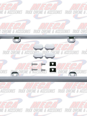 LICENSE PLATE FRAME W/ WHITE BACK UP LIGHTS