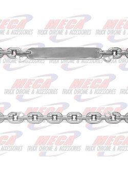 LIC PLATE HOLDER CHAIN CHROME