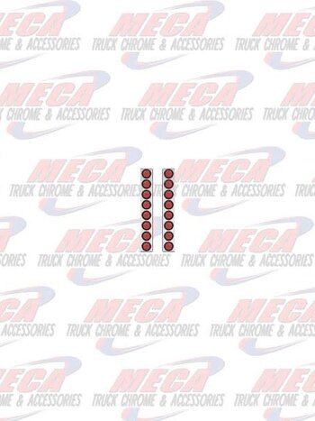 REAR AIR CLEANER LGTS PB 379 8-2" LGTS 15" VORTOX