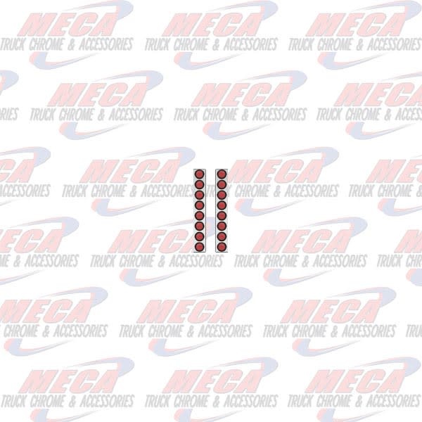 REAR AIR CLEANER LGTS PB 379 8-2" LGTS 15" VORTOX