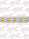 LIGHT BRACKET SS W/ 5 LLD6691 AMBER MINI DOTS