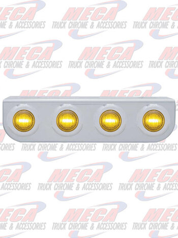L BRACKET W/ 3 MINI LEDS  S/S