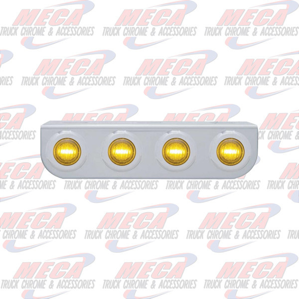 L BRACKET W/ 3 MINI LEDS  S/S