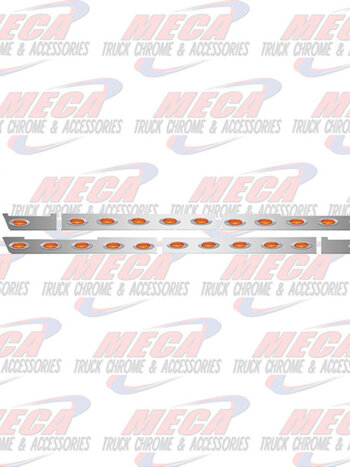 ** Discontinued ** CENTER FAIRING TRIM VOLVO VN780 W/22 MILLENIUM LTS
