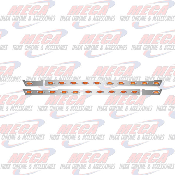 ** Discontinued ** CENTER FAIRING TRIM VOLVO VN780 W/22 MILLENIUM LTS