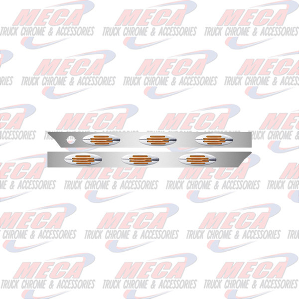CAB PANEL MACK VISION W/ HTR HOLE 3 AMB FLAT LINES