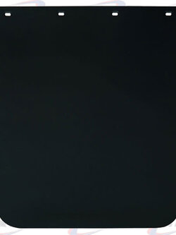 MUDFLAP PLASTIC BLACK 24X30 EACH