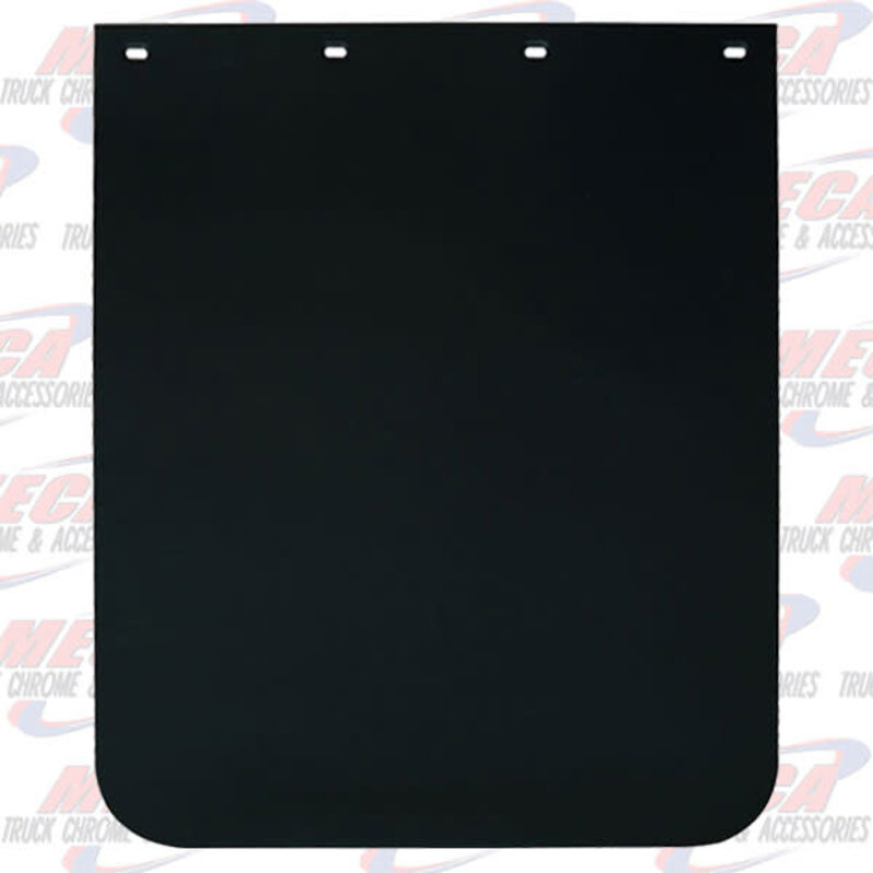 MUDFLAP PLASTIC BLACK 24X30 EACH