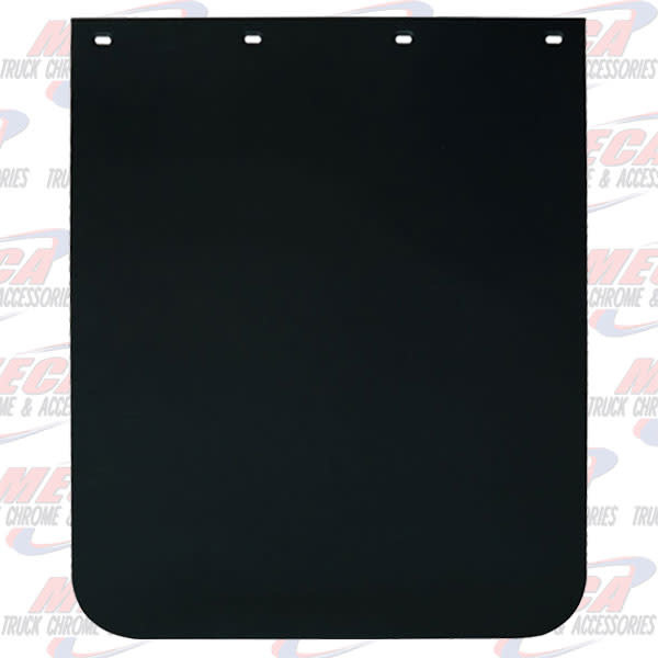 MUDFLAP PLASTIC BLACK 24X30 EACH