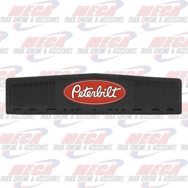 FLAP QTR FENDER BLK/RED PB PAIR