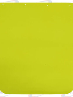 MUDFLAP PLASTIC R YELLOW EACH
