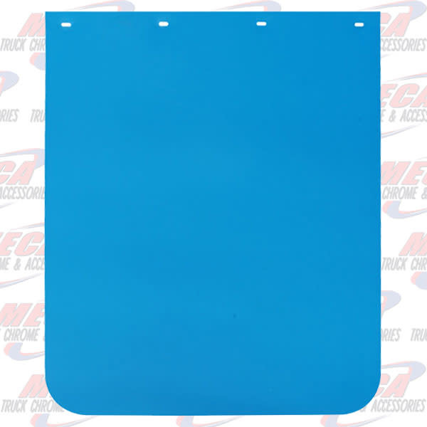 MUDFLAP PLASTIC BLUE LIGHT EACH
