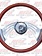 STEERING WHEEL 18" WINGS PB 93-98 & KW 95-97