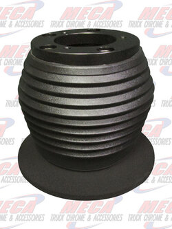 SPORT WHEEL CENTER PAD POLY 2 CHROME RING