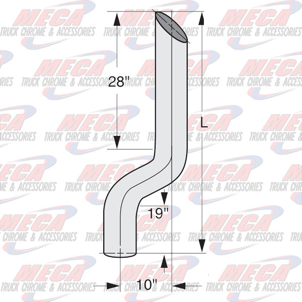 STACK 5''X 60'' DUMPTRUCK S MITRED MALE