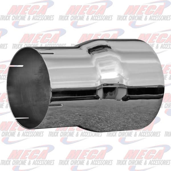DYNAFLEX EXHAUST STACK COUPLER 5'' - 6'' F/M CHROME