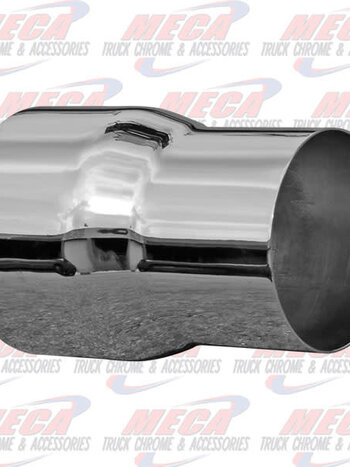 DYNAFLEX EXHAUST STACK COUPLER 5'' - 6'' M/M CHROME