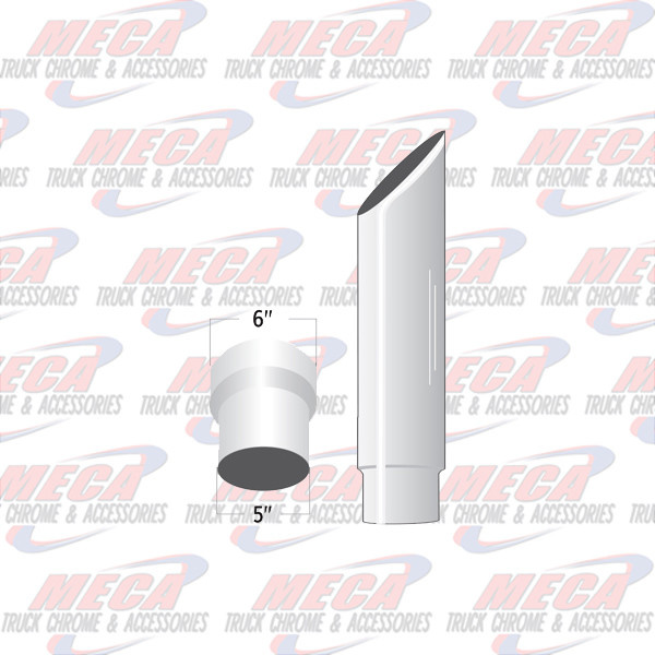 STACK-1 a 6"-5"X 36" MITRED MALE / PLAIN