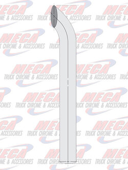 DYNAFLEX TOP STACK COMBO 7'' X 44'' CURVED TOP CHROME