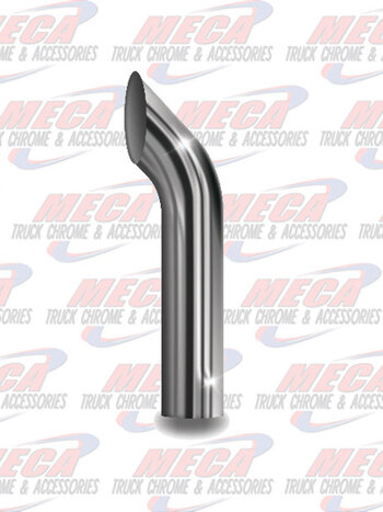 TOP STACK COMBO 8" X 54" CURVED TOP CHROME ECO