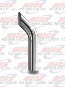 TOP STACK COMBO 8" X 54" DONKEY EAR TOP CHROME ECO