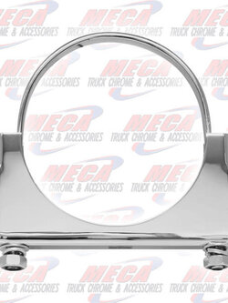 EXHAUST CLAMP UNIVERSAL 5" CHROME