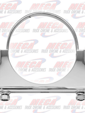 EXHAUST CLAMP UNIVERSAL 5" CHROME