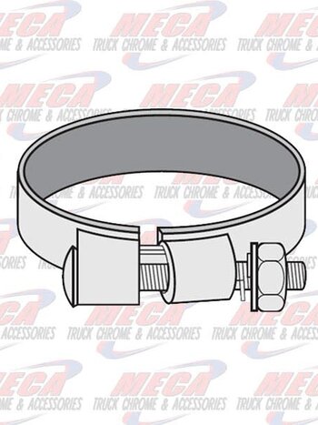 STACK CLAMP FULL CIRCLE 5-1/8' CHROME