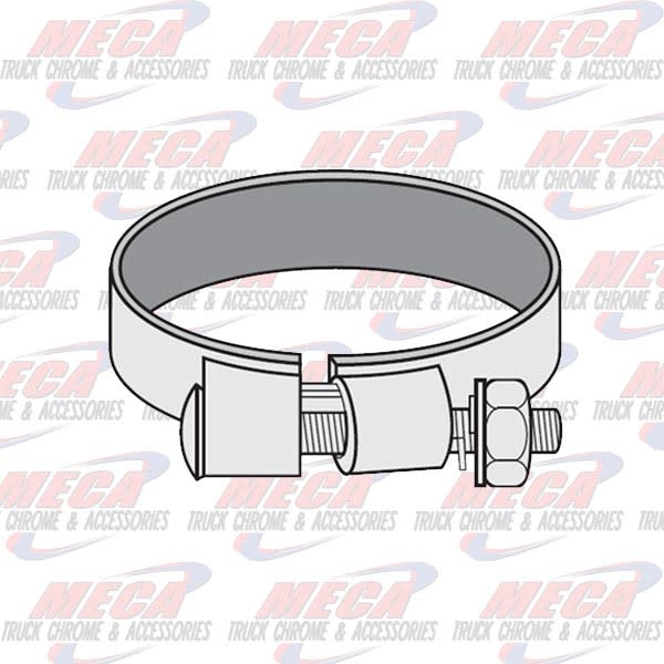 STACK CLAMP FULL CIRCLE 5-1/8' CHROME