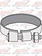 STACK CLAMP FULL CIRCLE 6-1/8' CHROME