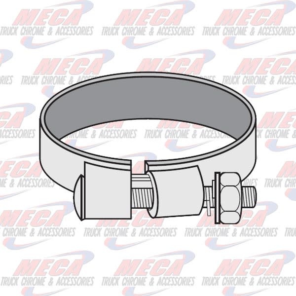 STACK CLAMP FULL CIRCLE 6-1/8' CHROME