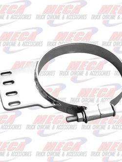 DYNAFLEX EXHAUST STACK CLAMP KW 6'' CHROME