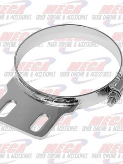 STACK CLAMP PB 7'' CHROME THIN STYLE