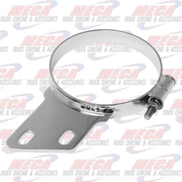 DYNAFLEX EXHAUST CLAMP PB 5'' ANGLED THIN STYLE