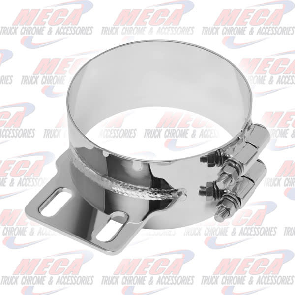 DYNAFLEX STACK CLAMP WIDE PB 6'' CHROME SS