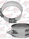 DYNAFLEX EXHAUST STACK CLAMP WIDE PB 8'' S/S CHROME
