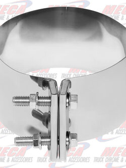 DYNAFLEX FLAT STAINLESS STEEL EXHAUST 6'' STRAP