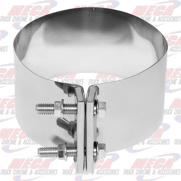 DYNAFLEX FLAT STAINLESS STEEL EXHAUST 6'' STRAP