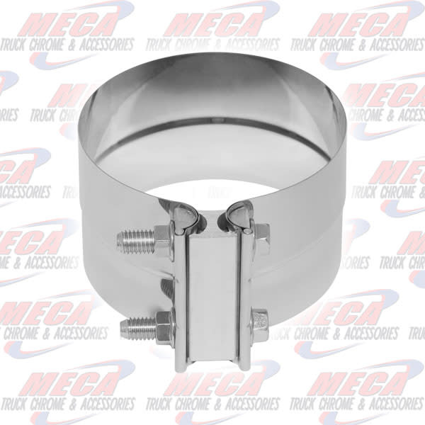 DYNAFLEX EXHAUST STRAP 5'' PREFORMED STRAP S/S