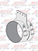 STACK CLAMP KW 7'' WIDE STYLE CHROME S/S