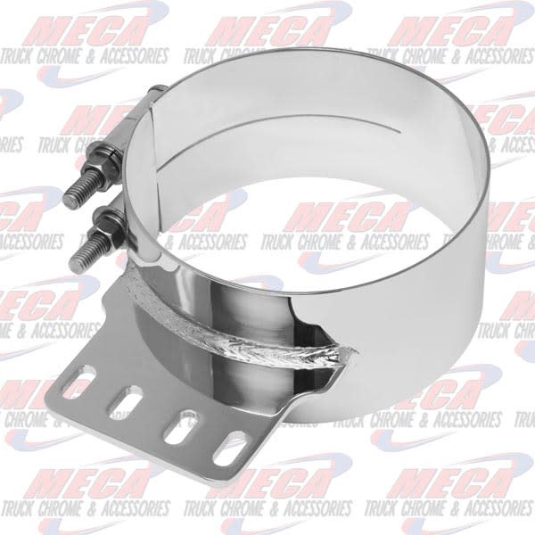 DYNAFLEX STACK CLAMP WIDE KW 8'' CHROME SS
