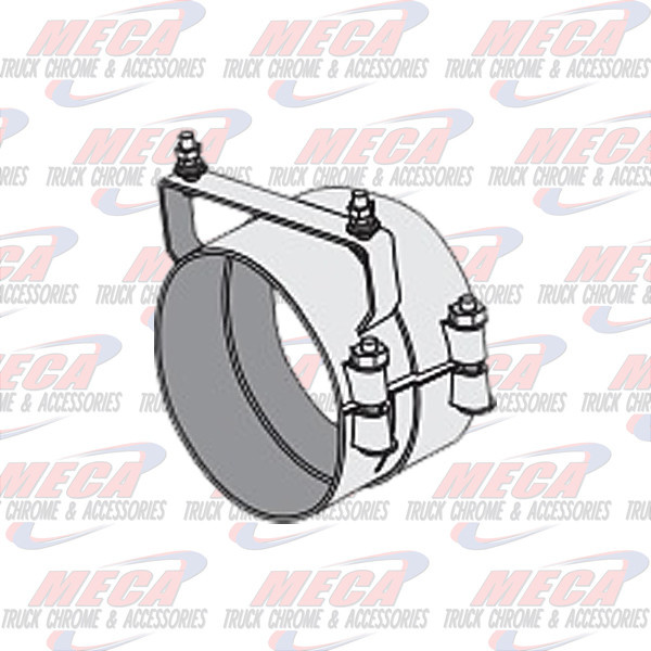 DYNAFLEX EXHAUST CLAMP WIDE  5-1/8'' UNIV FOR FEM STACK LEFT