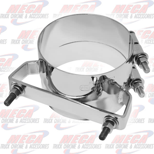 DYNAFLEX EXHAUST CLAMP WIDE  5-1/8'' UNIV FOR FEM STACK RIGHT