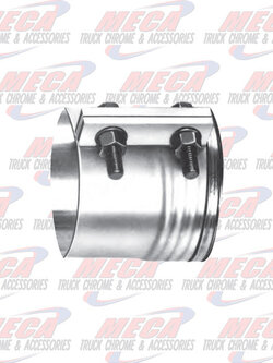 DYNAFLEX FLAT STAINLESS STEEL EXHAUST 4'' STRAP