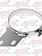 STACK CLAMP PB 7'' CHROME ANGLED THIN STYLE