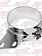 STACK CLAMP WIDE PB 5'' W/ ANGLED BKT CHROME SS