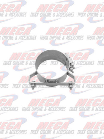 EXHAUST CLAMP UNIVERSAL 6" WIDE S/S ECO