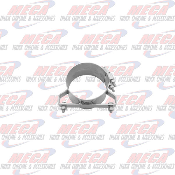 EXHAUST CLAMP UNIVERSAL 6" WIDE S/S ECO