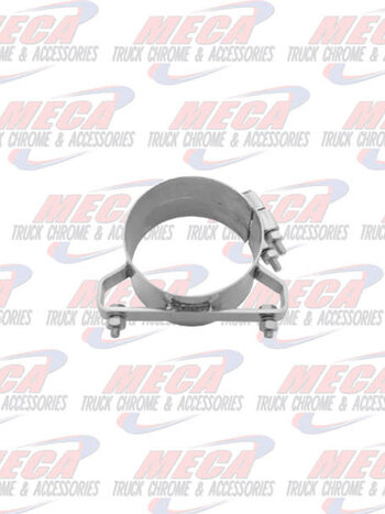 EXHAUST CLAMP UNIVERSAL 7" WIDE S/S ECO