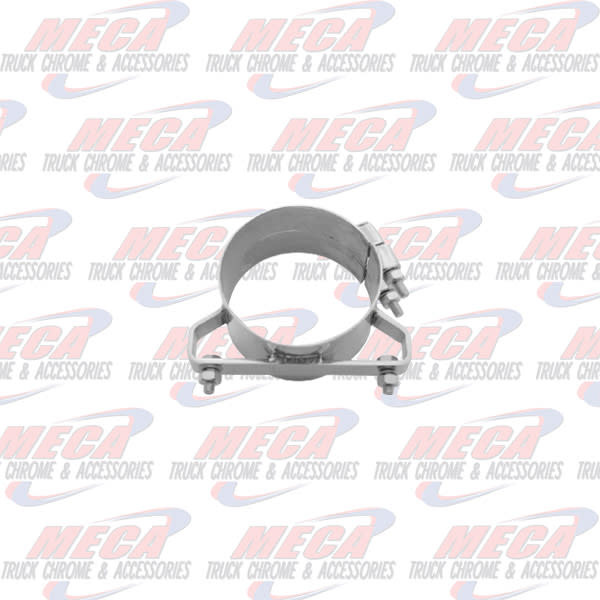 EXHAUST CLAMP UNIVERSAL 7" WIDE S/S ECO